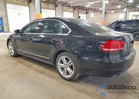 2012 Volkswagen Passat Se z USA, uszkodzony, nr VIN 1VWBN7A31CC062308